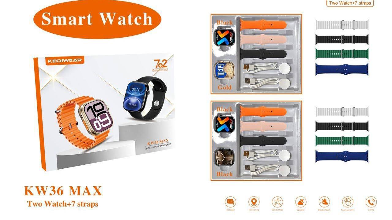 ساعت هوشمند KW36 MAX