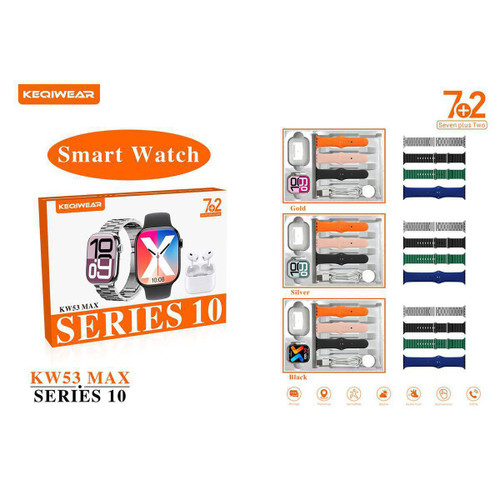 ساعت هوشمند KW53 MAX SERIES 10